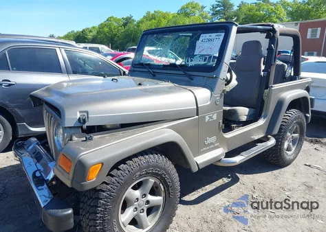 2005 Jeep Wrangler X из США, поврежденный, VIN 1J4FA39S15P305528